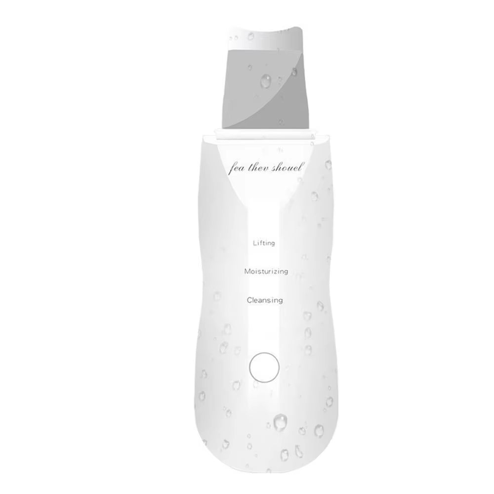 Espátula Ultrasónica Facial: Tu Facial Profesional en Casa, Poros Limpios y Piel Radiante.